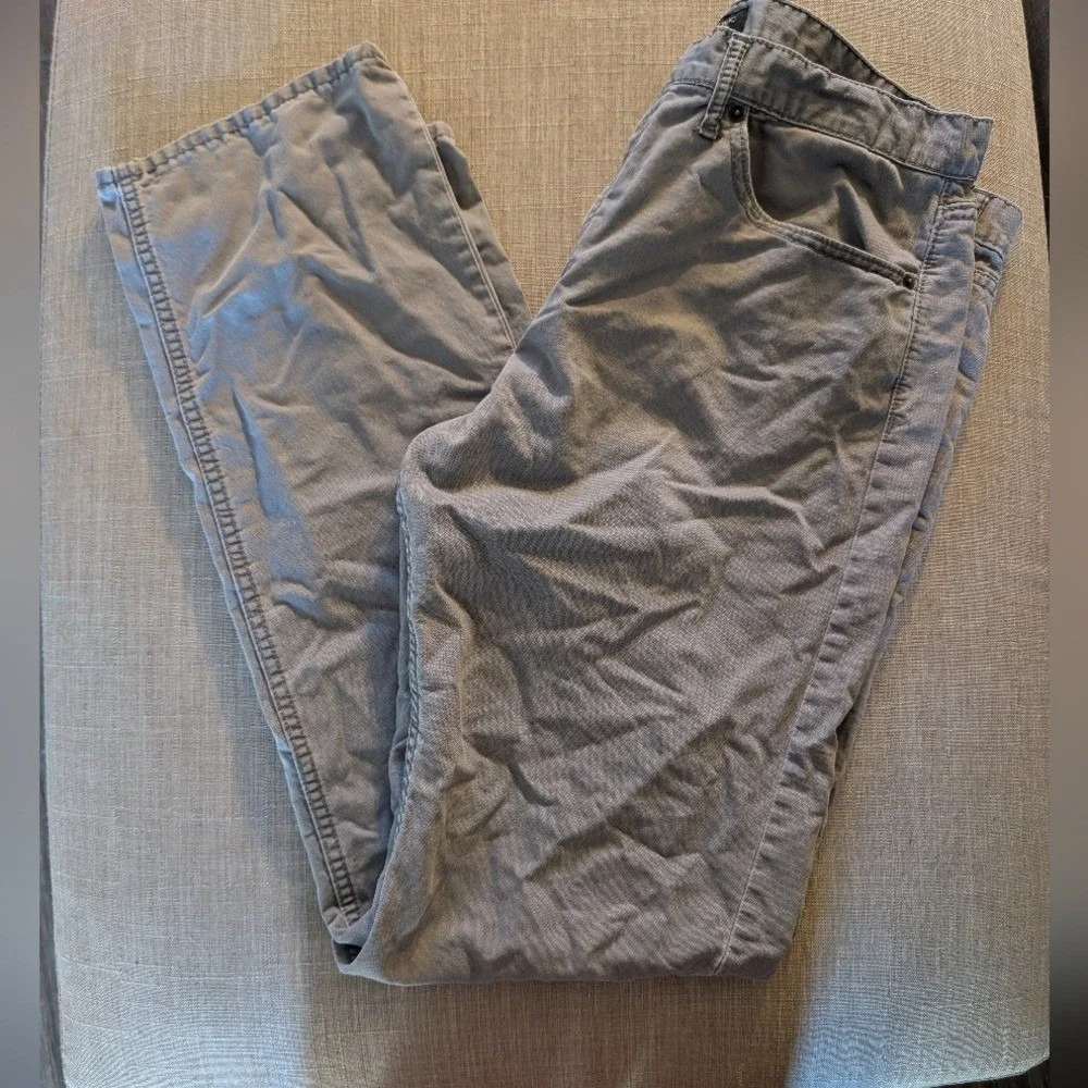 Mens Banana Republic Chino Pants Slim Straight 36x34‎